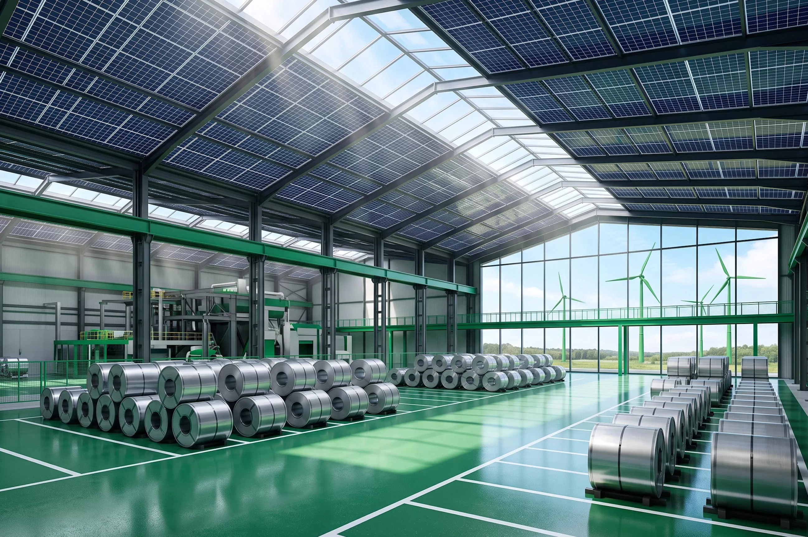 SCS-Certified Low-Carbon & Green Steel